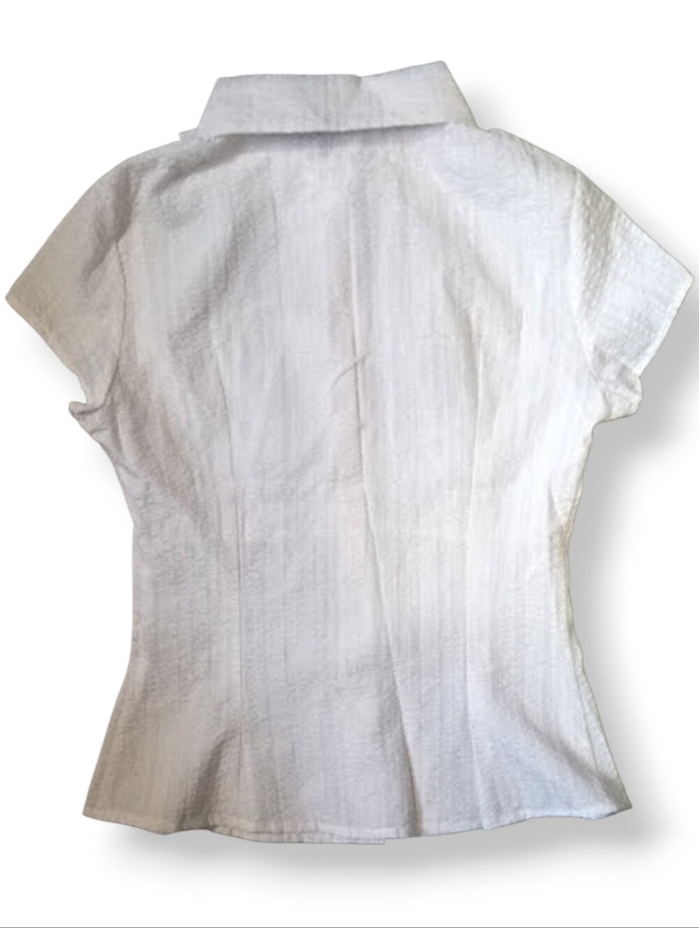 Princess Polly | Cottesloe Blouse Top Textured White | US Size 2 | NWT - Picture 5 of 10